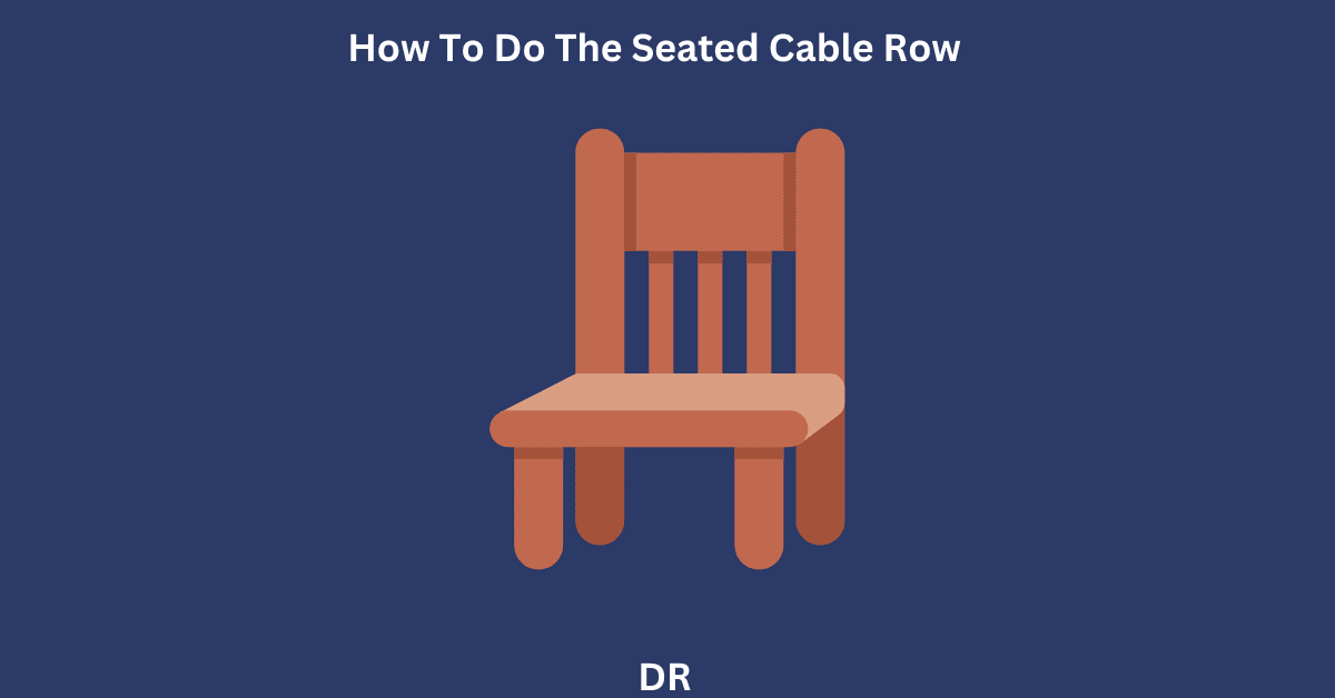 seated cable row