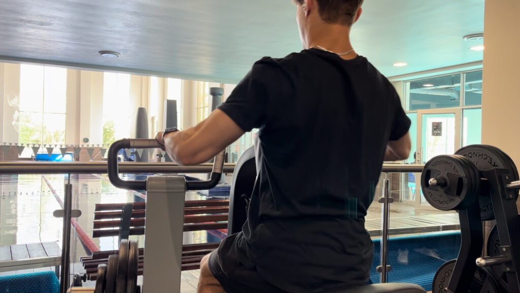 back exercises machine